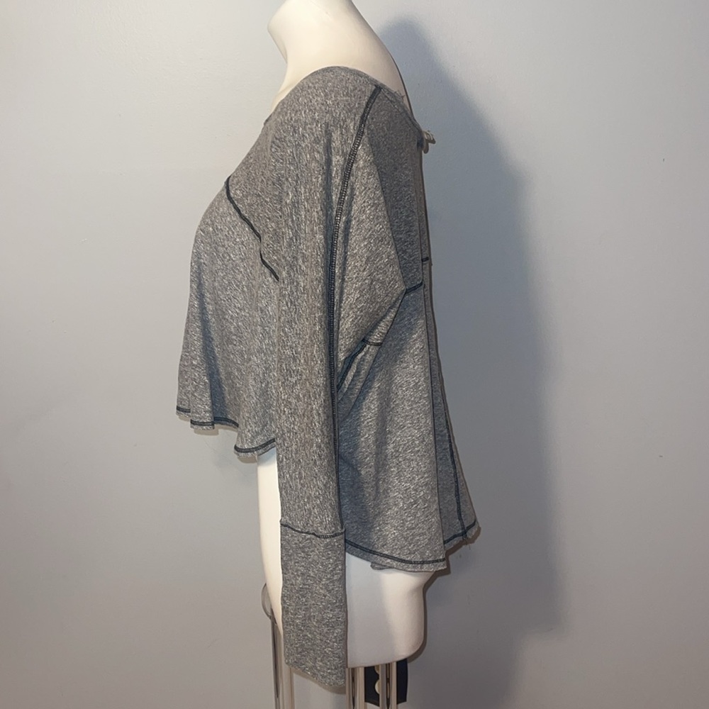 We the Free/Free People ladies Cloud Nine Long Sleeve t-shirt. Small. Oversized - Picture 6 of 11